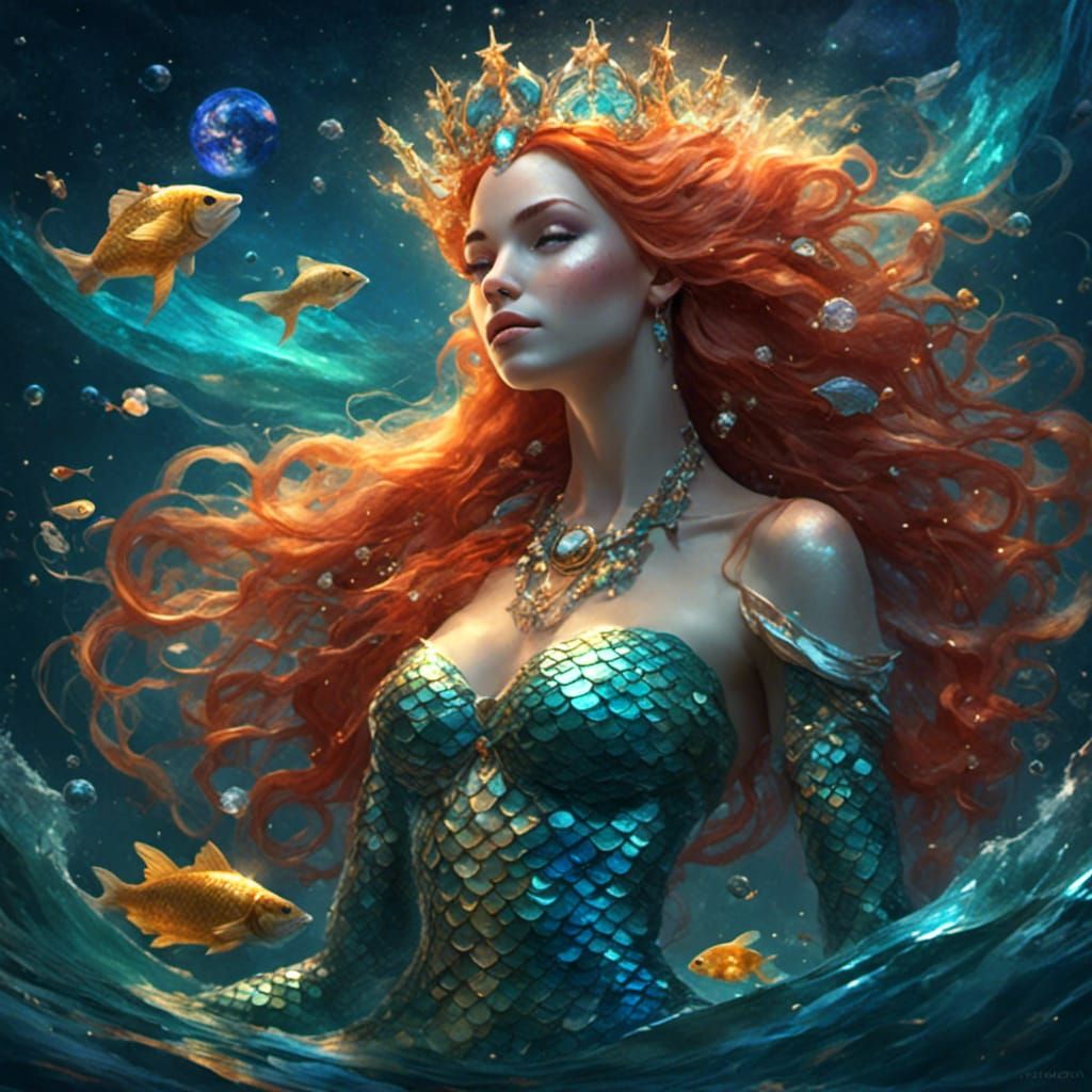 Queen mermaid