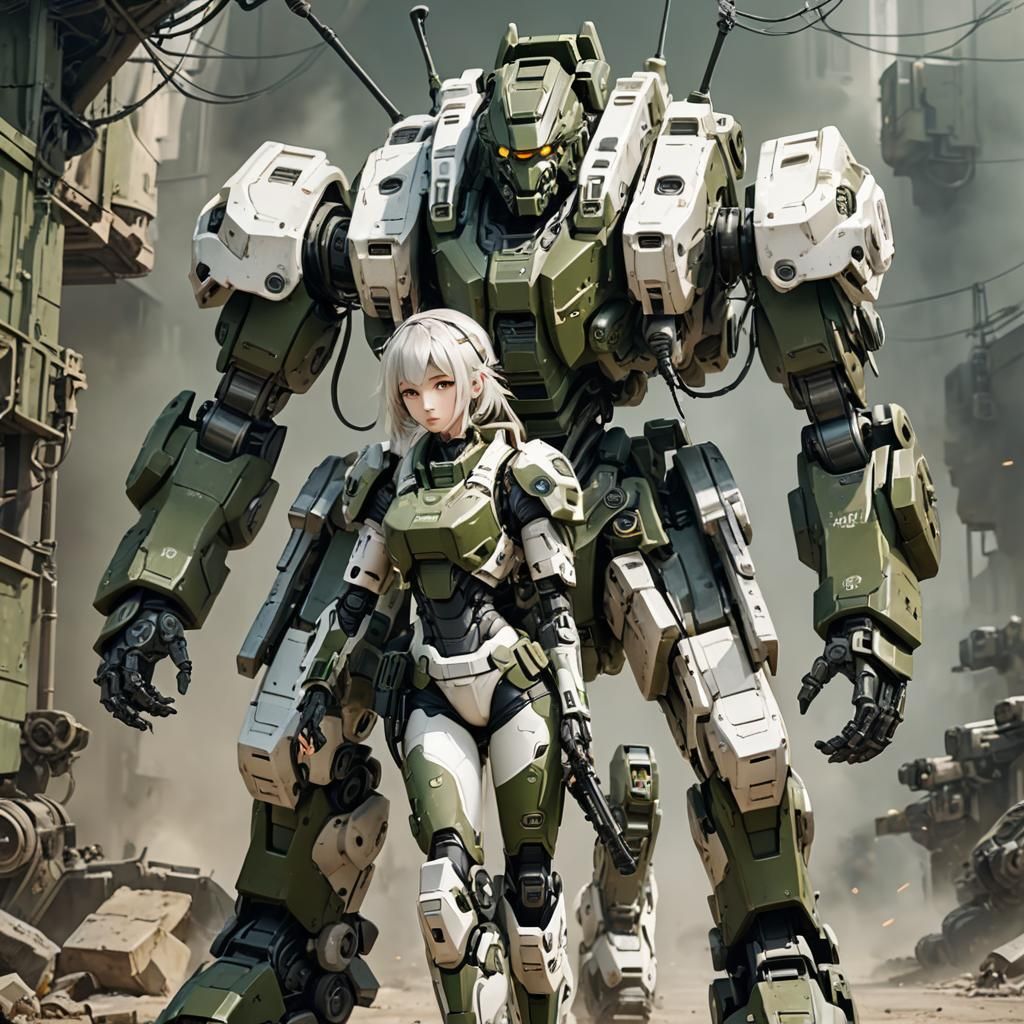 Non upload original: combat Mechsuit field repair