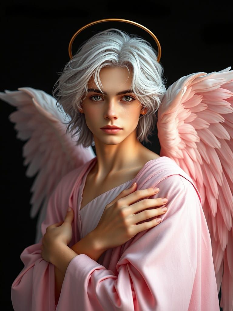 Angel of Gentle Love in Ethereal Robes
