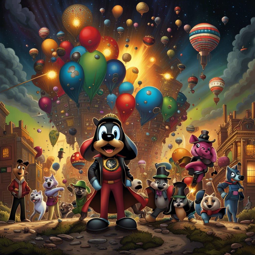 Utopian Urban Landscape Art