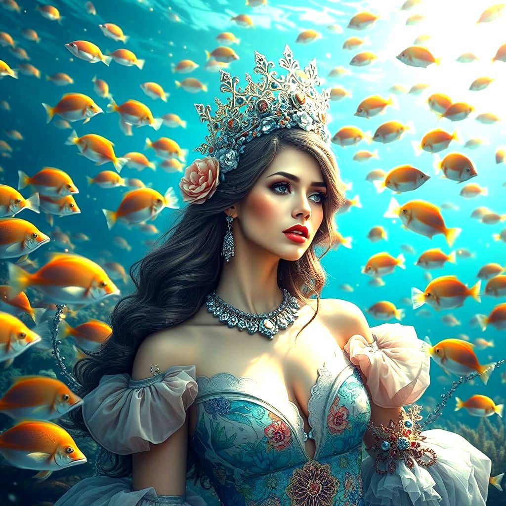 AI Interpretation: Queen of Fish