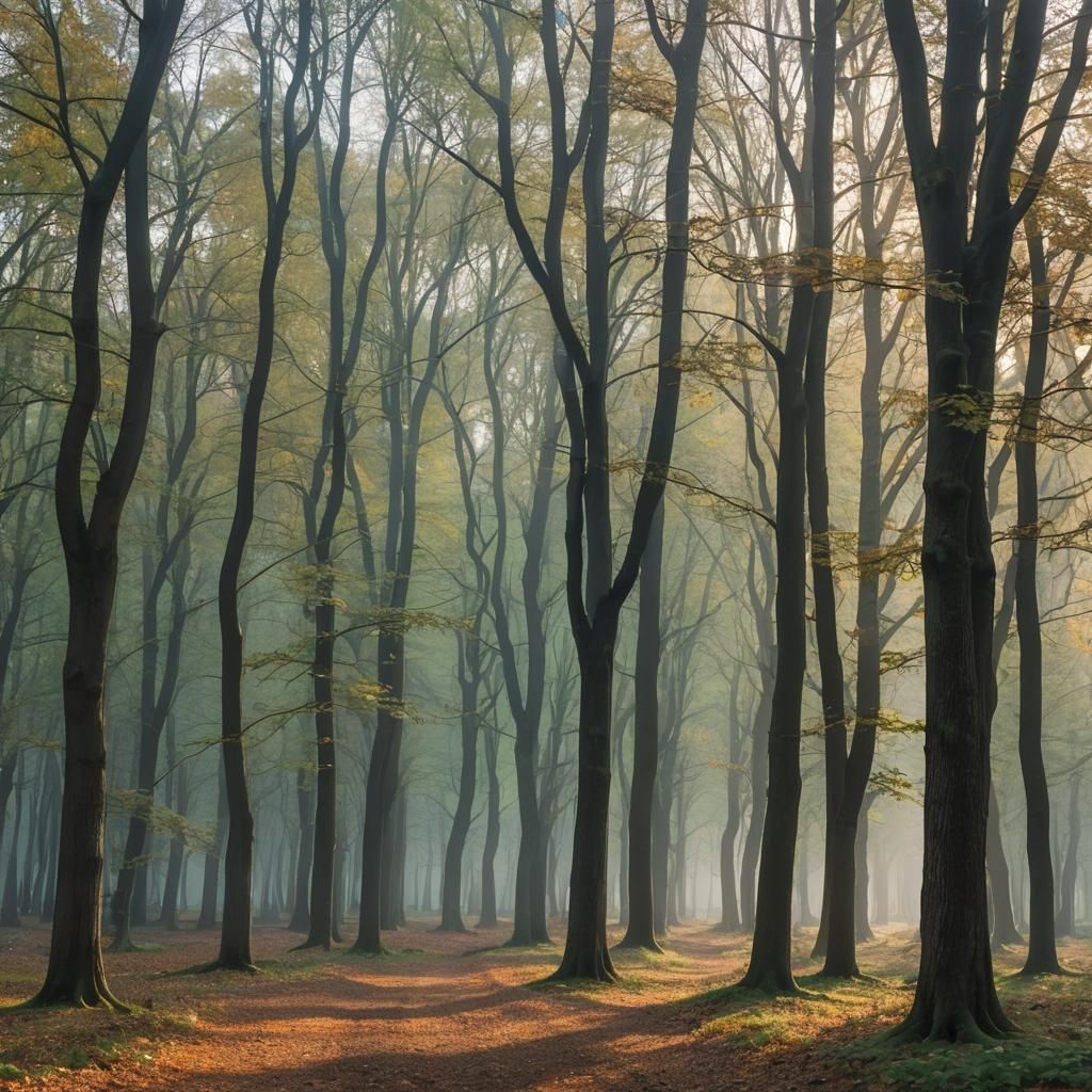 Vienna Forest: Morning Light
