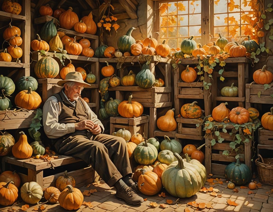 Renaissance Farmer's Dream of Fantasy Gourds