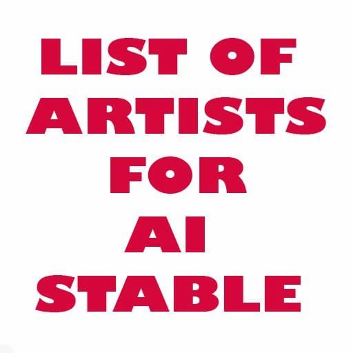 AI Interpretation of Simple Artist Prompt