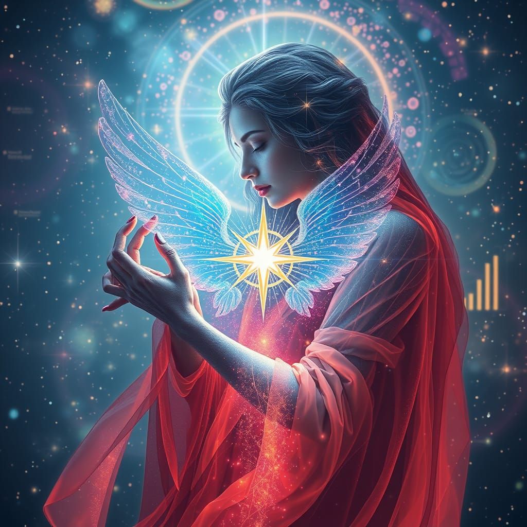 Holographic Cosmic Embrace in 8k Resolution