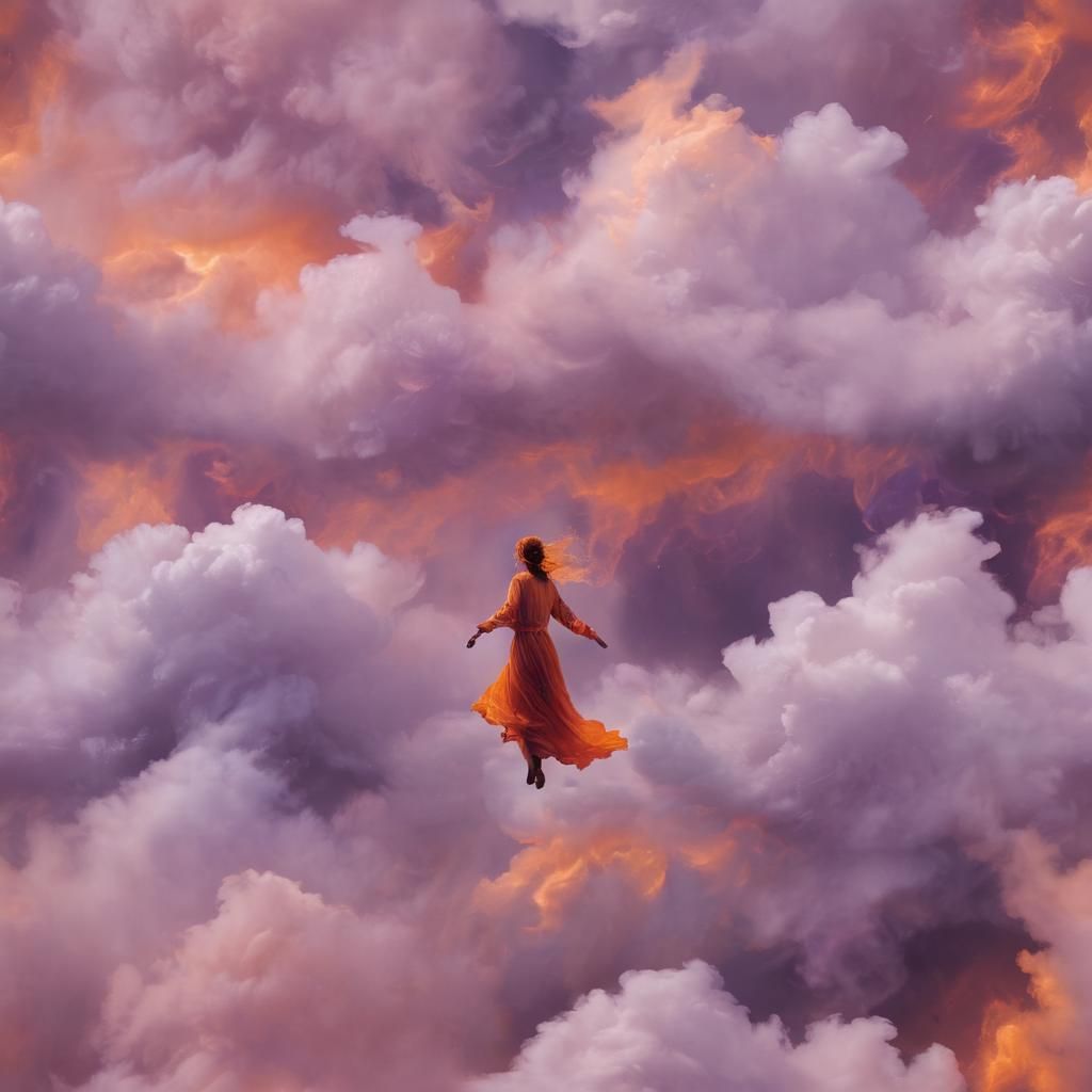 8k resolution holographic astral cosmic illustration mixed m...