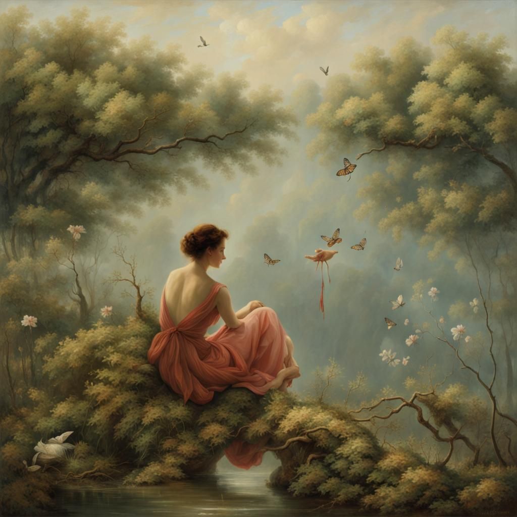 Imaginez un monde où les objets du quotidien se fondent avec la nature, où les frontières entre rêve et réalité s'estomp...