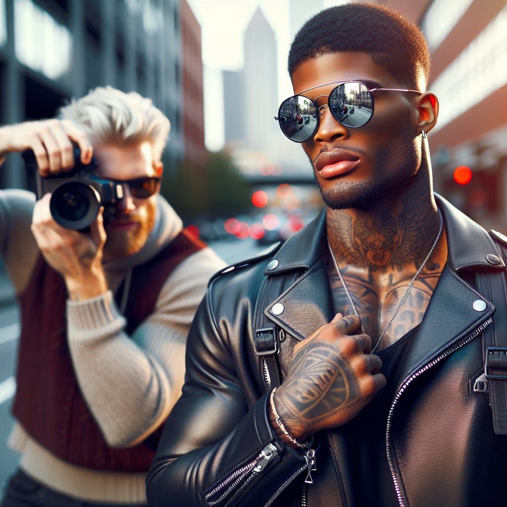 Athlete Posing in Atlanta, Professional Photography