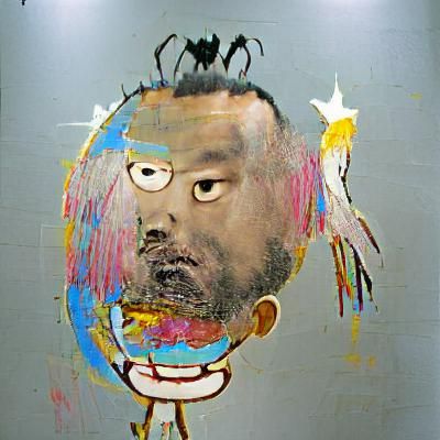 Kanye West Meets Murakami and Basquiat