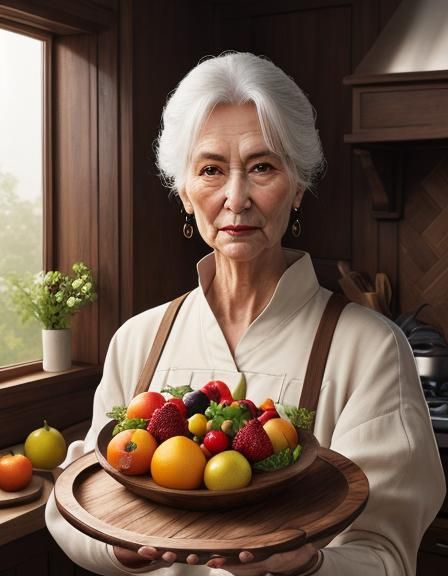 Epic Kitchen Still Life in Hyper-Realistic Style