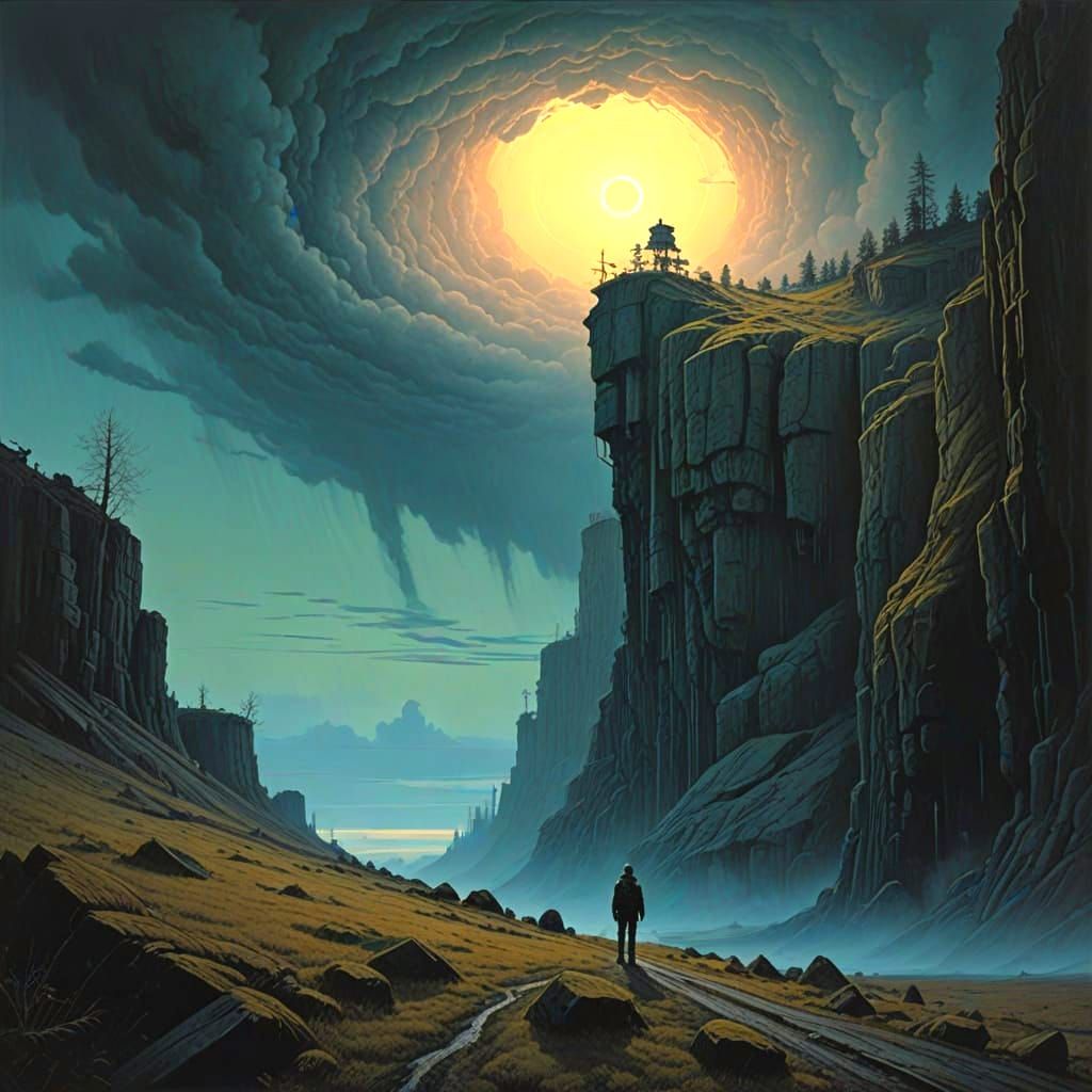 Cosmic Horror in Dark Fantasy Art