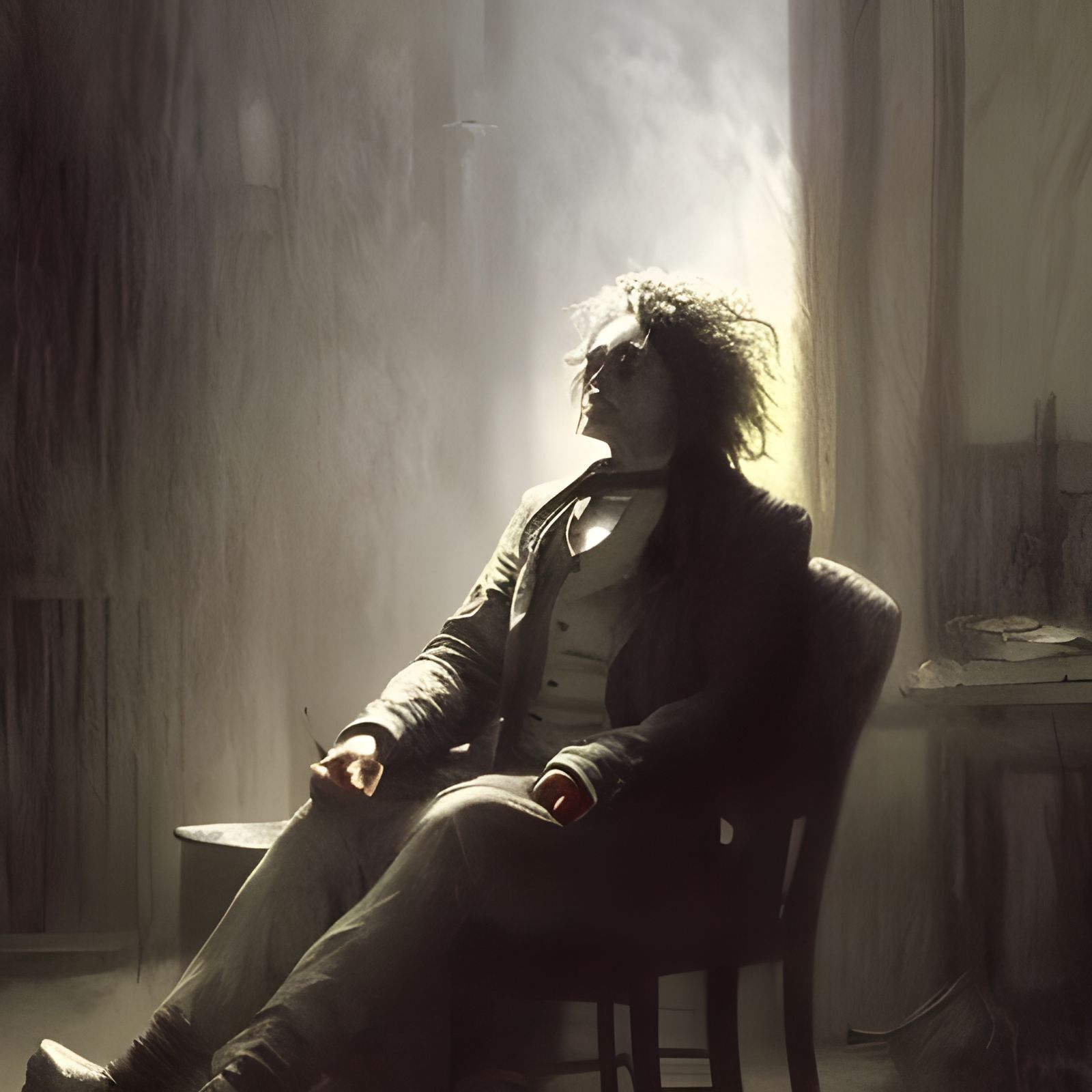 Sweeney Todd in Gothic Horror Style