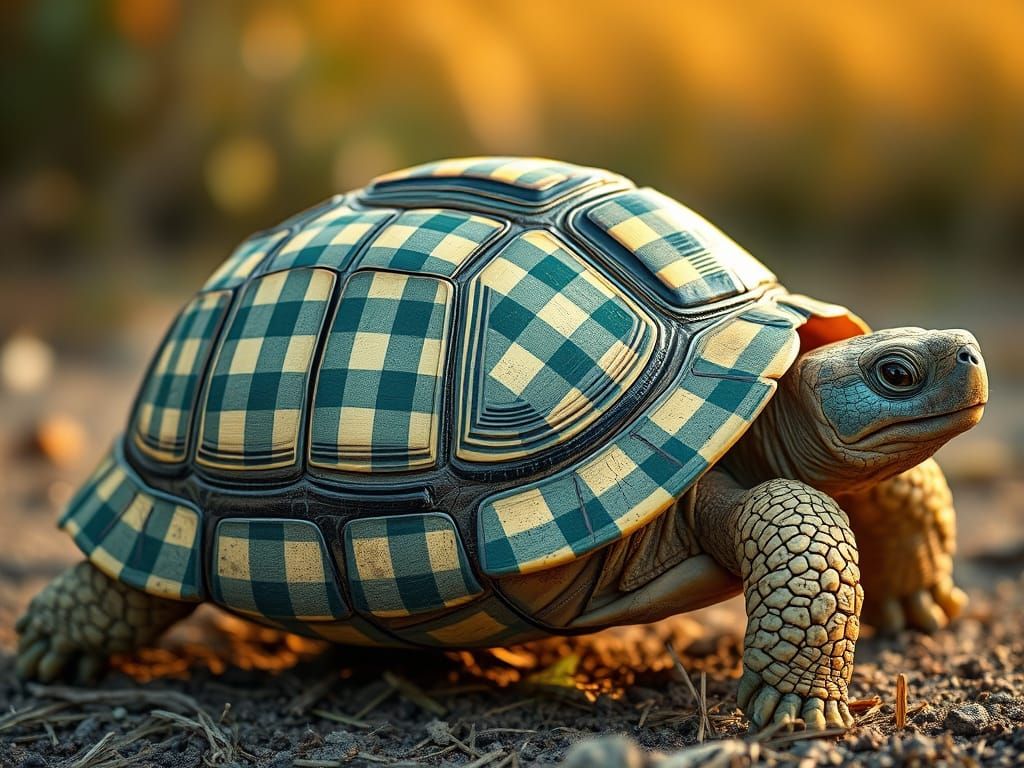 Gingham Turtle