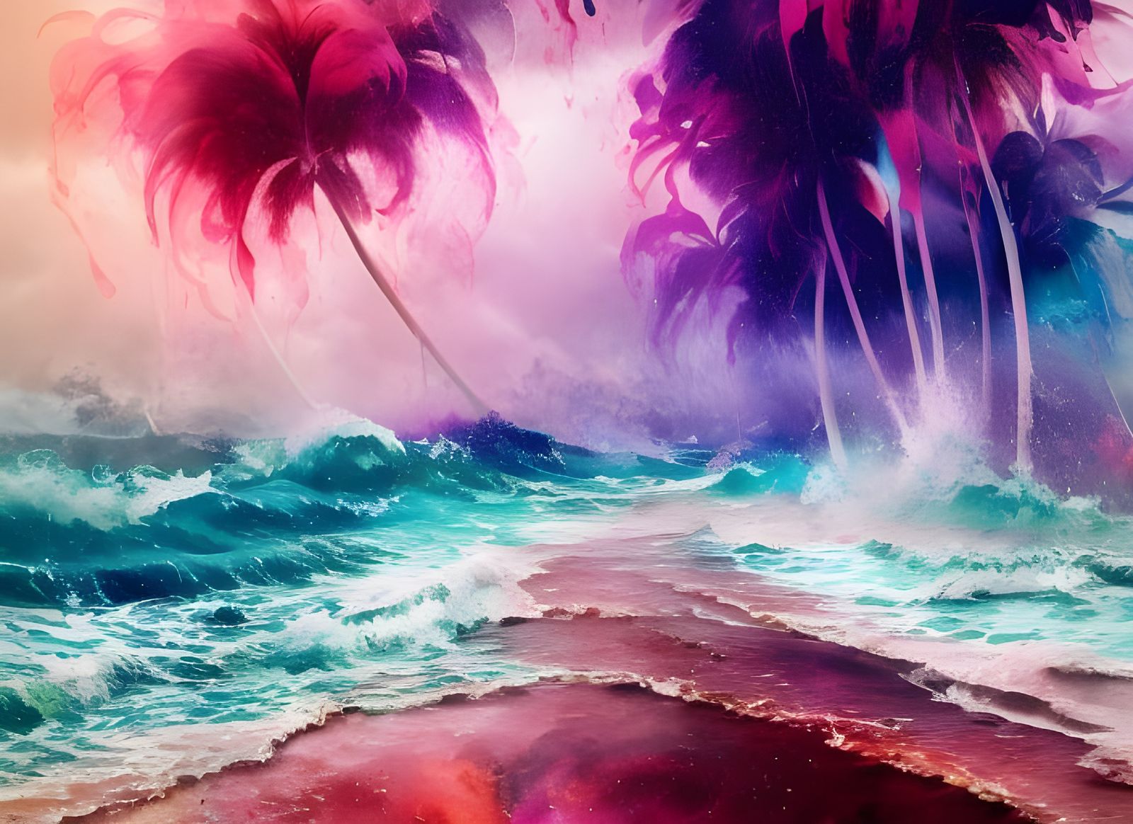 A Violet Tropical Storm