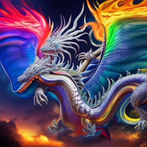 rainbow dragon