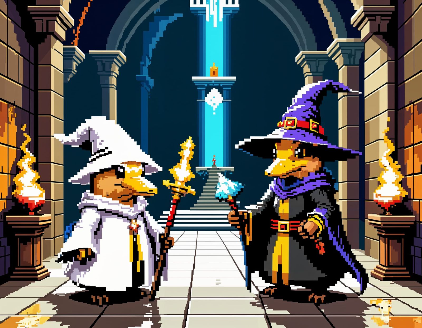 Classic Final Fantasy style