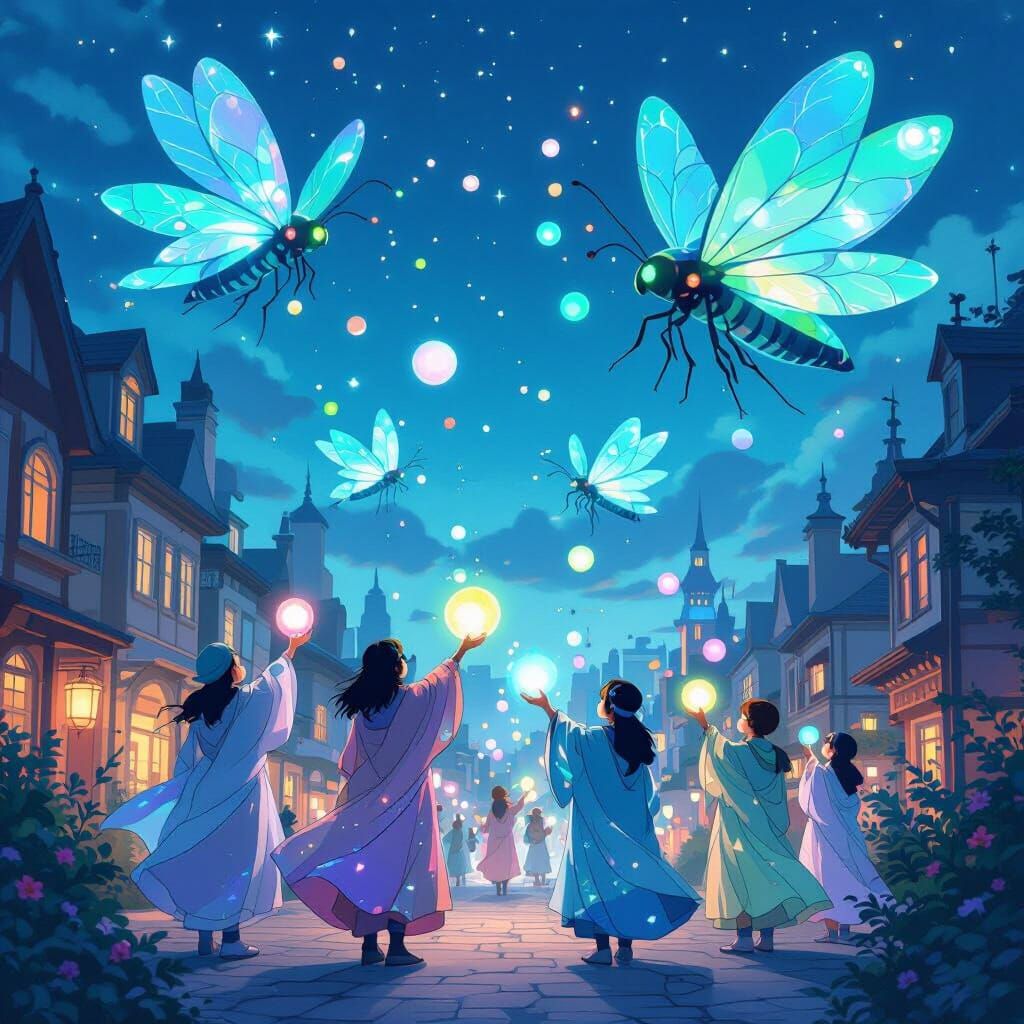 Glowbug Day: Fantasy City Parade with Bioluminescent Floats
