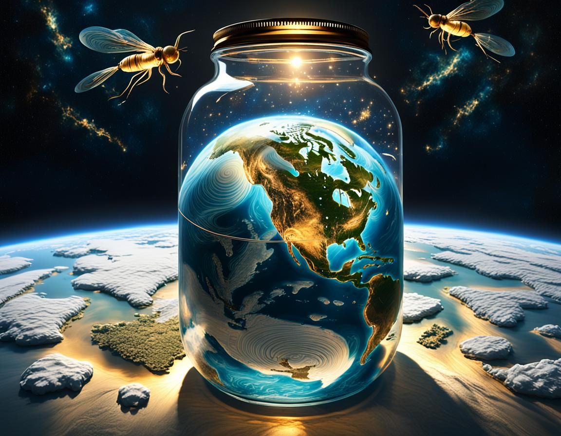 I slept under the moonlight and set my soul free, caged within jars like fireflies.