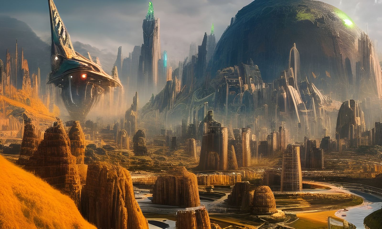 Martian Outer City