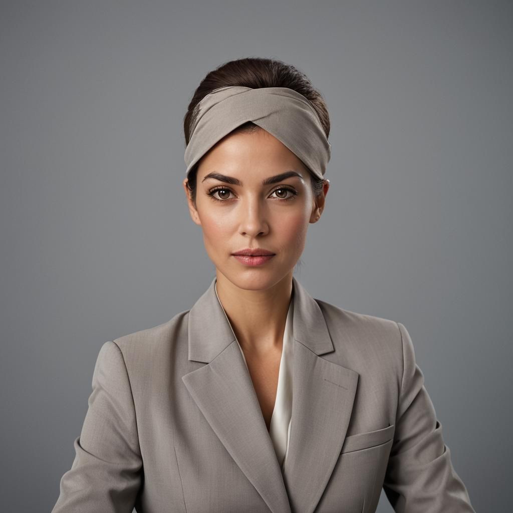 Elegant Woman in Professional Attire Portrait