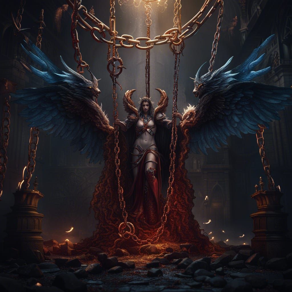 Angels and Demons Clash in Heaven