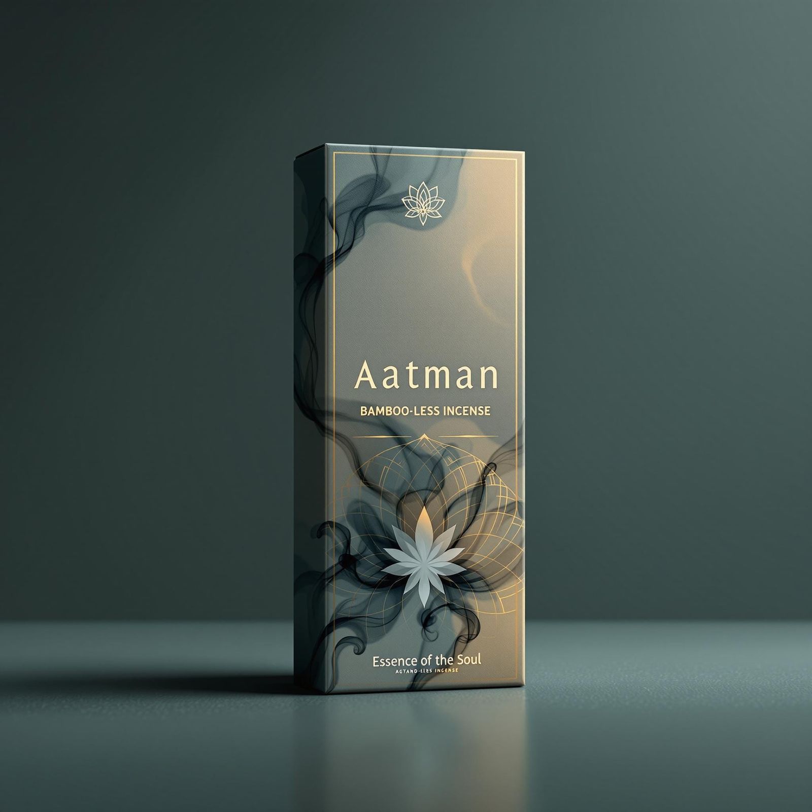 Serenely Elegant Kraft Paper Packaging Design for Eco-Consci...