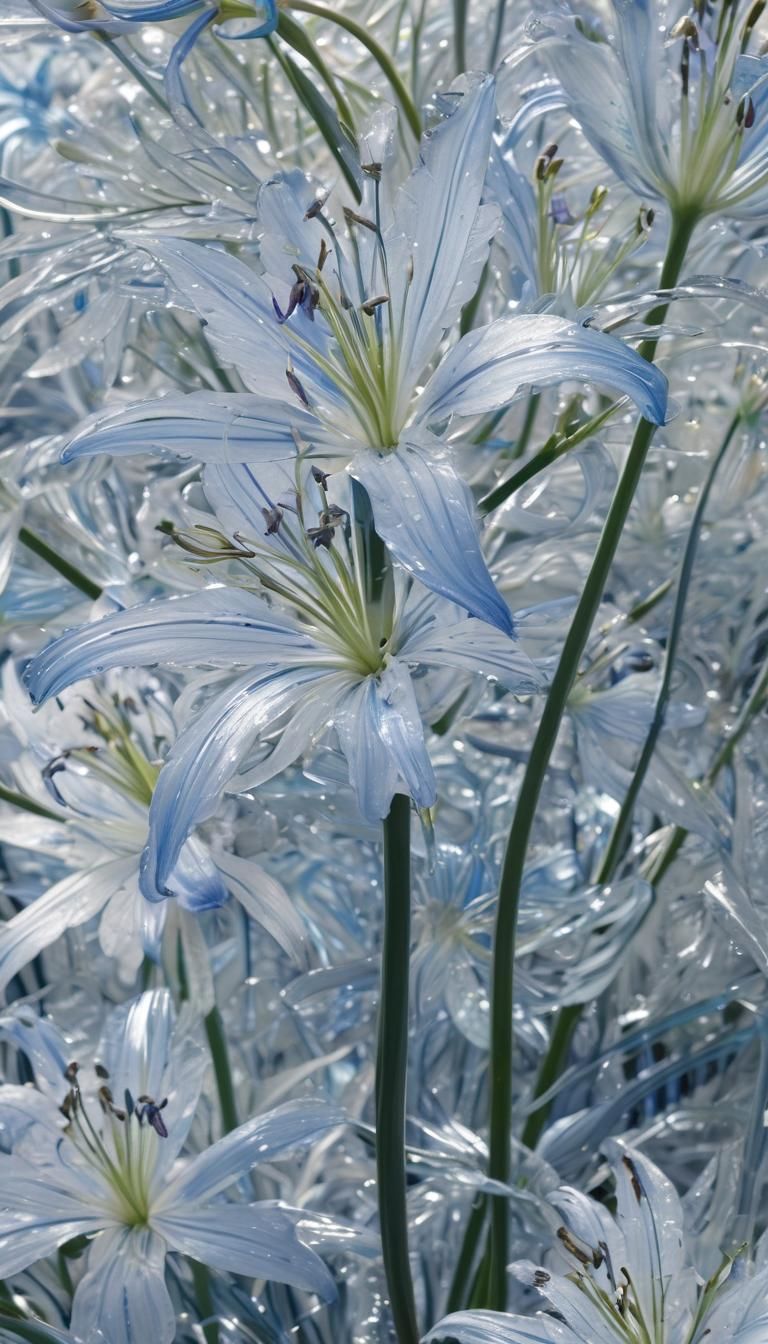 Field of Tundra Agapanthus Fantasy