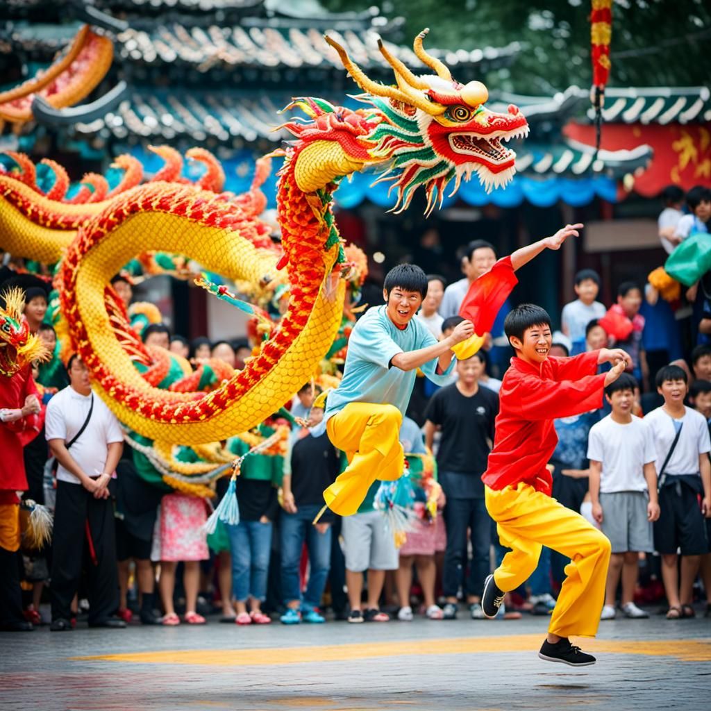 Dragon Dance: Chinese Kung Fu Surrealism