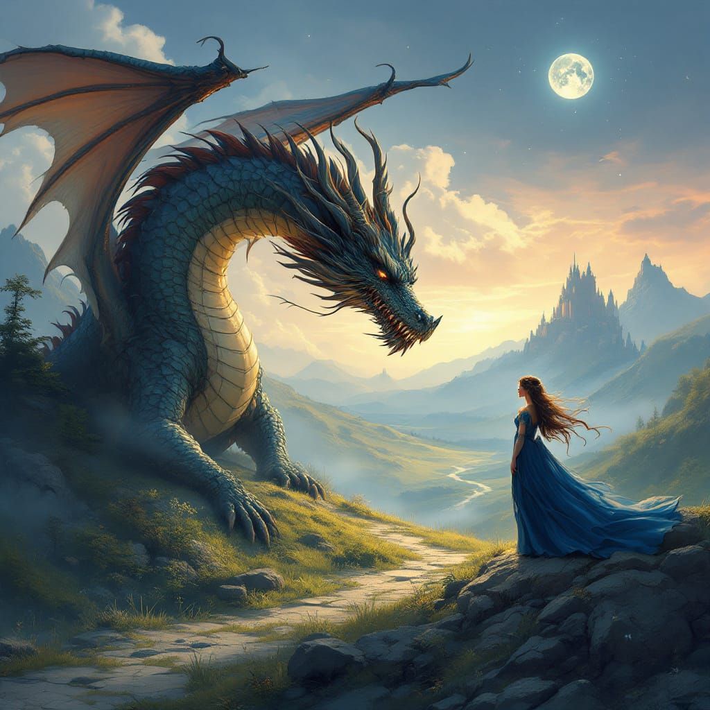 the dragon and the princess