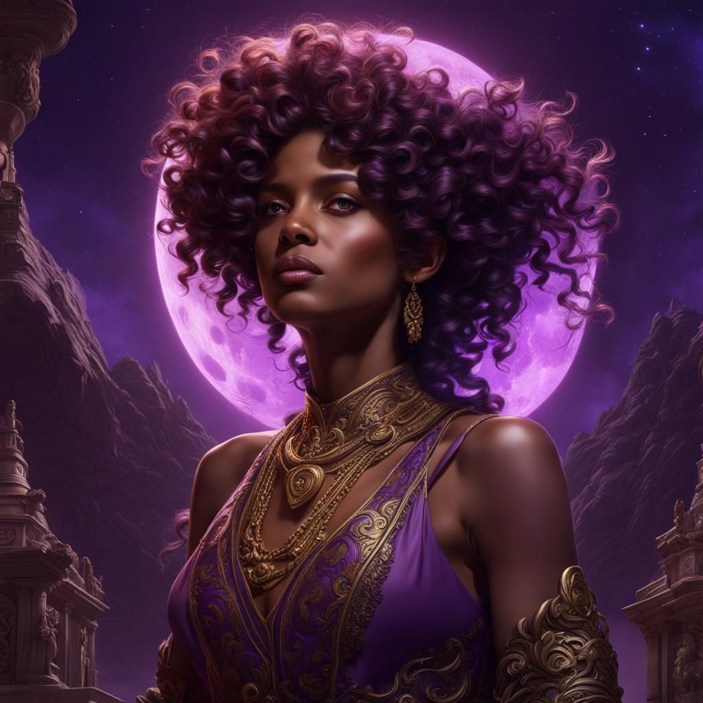 Hypnos God of Sleep: Detailed Matte Painting