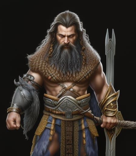 Dwarf TTRPG Character