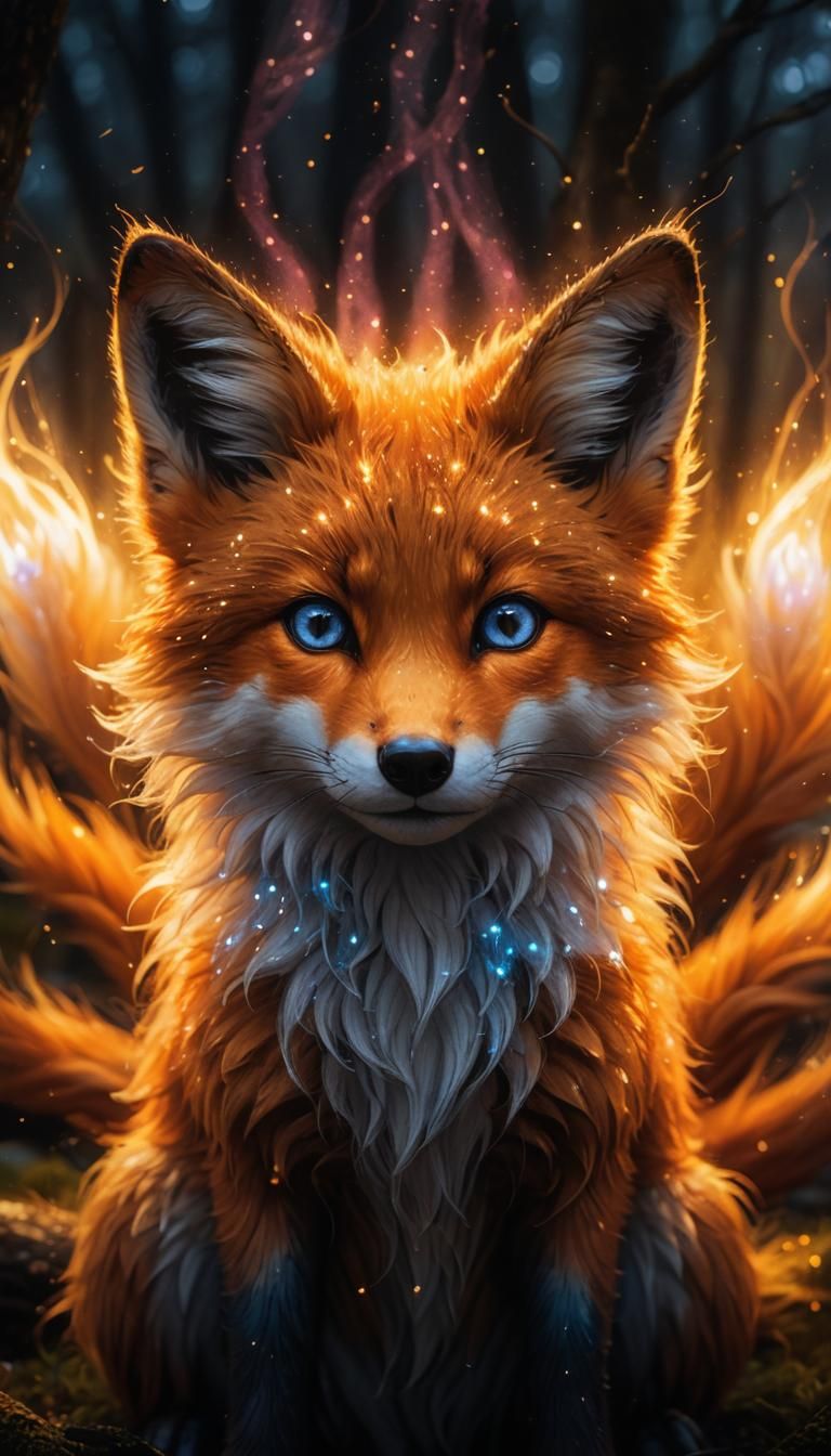Flaming Kyuubi(9 tailed fox)