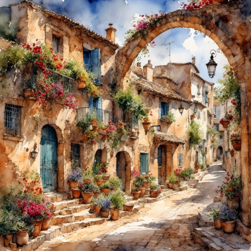 Andalusian village