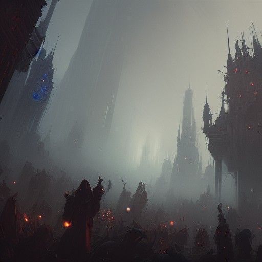 Eyes Everywhere: Dark Fantasy Concept Art