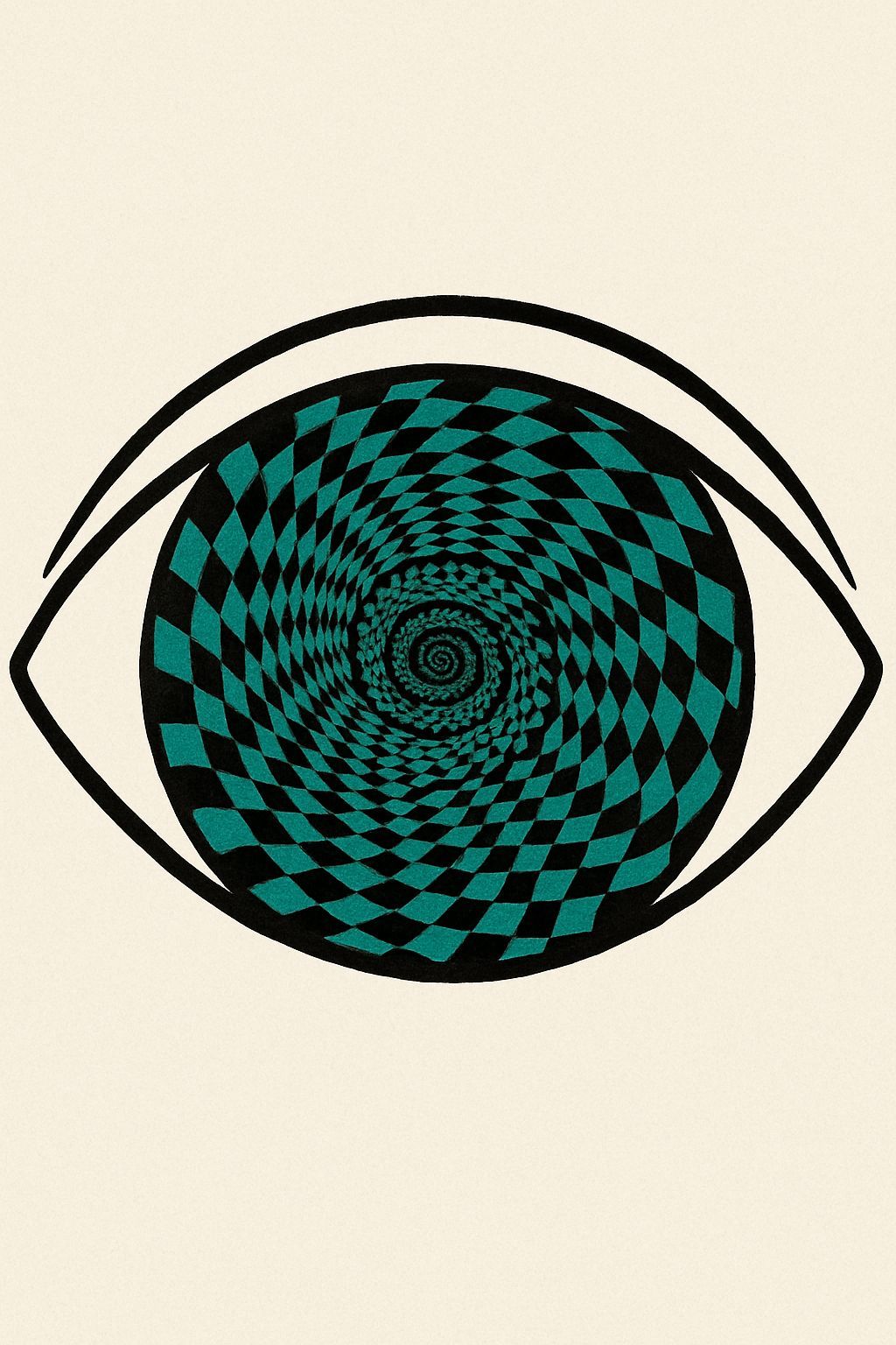 Recursive Spiral in Eyeball