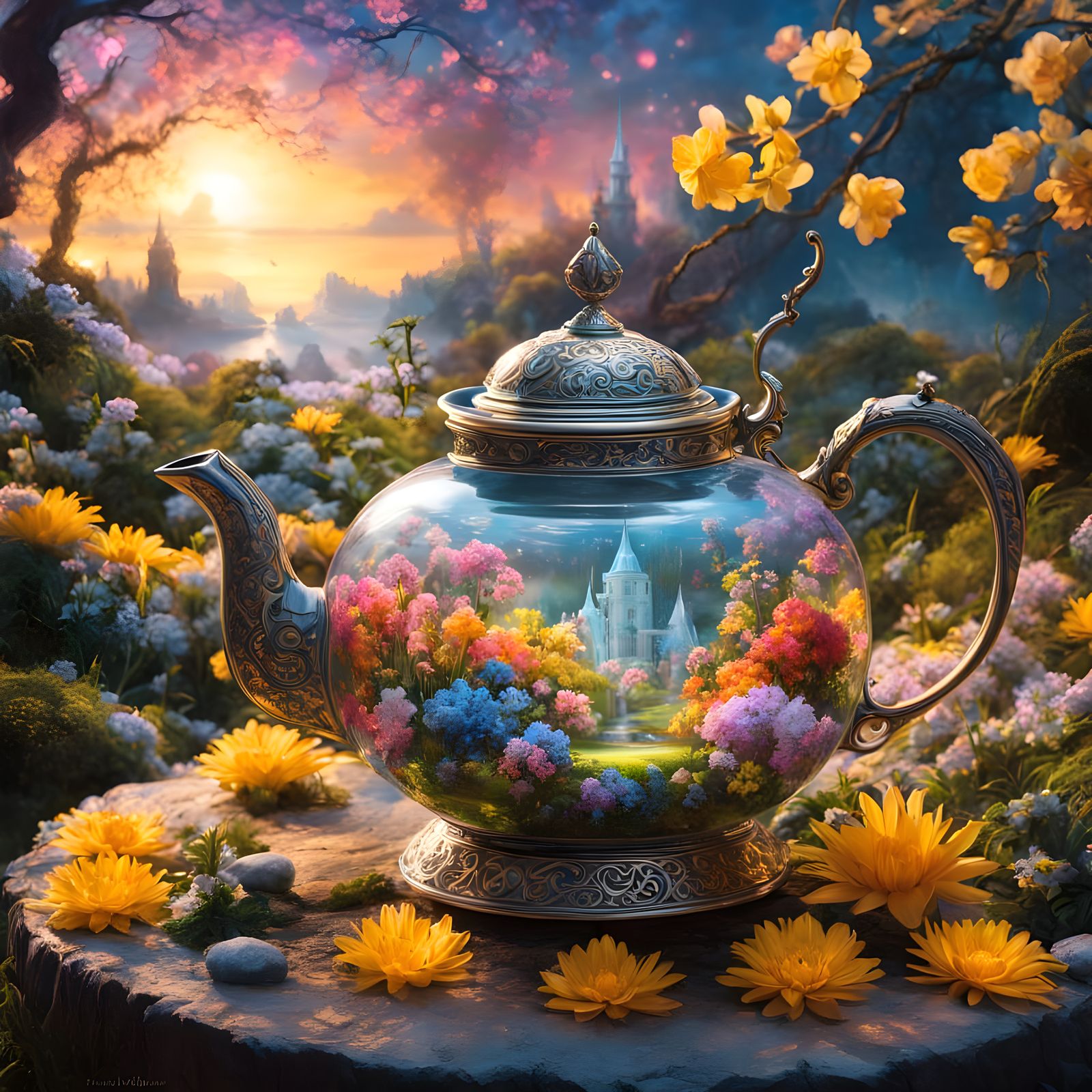 Magic teapot