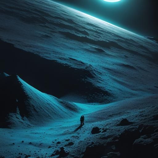 Astronauts Explore Moon in Unreal Engine 5