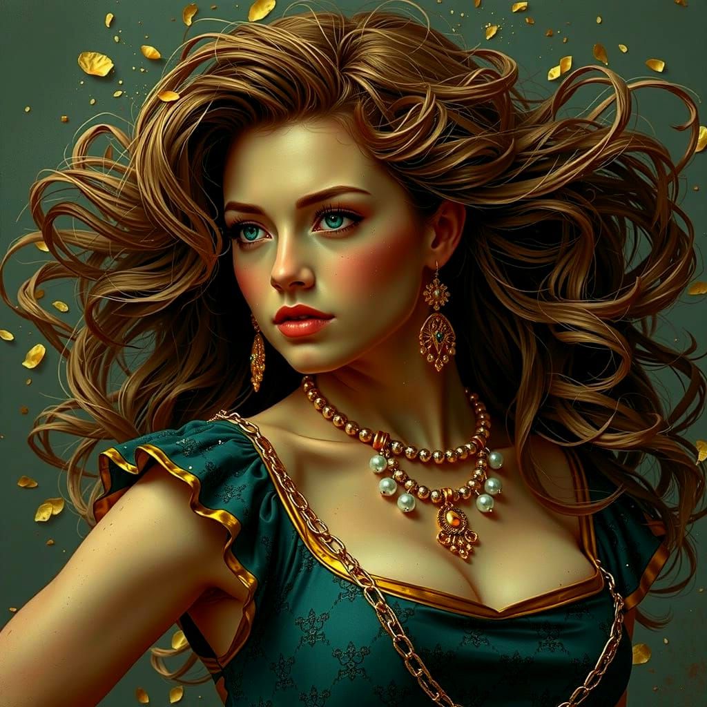 Maximalist Abstract Sculpture in Vivid Colors