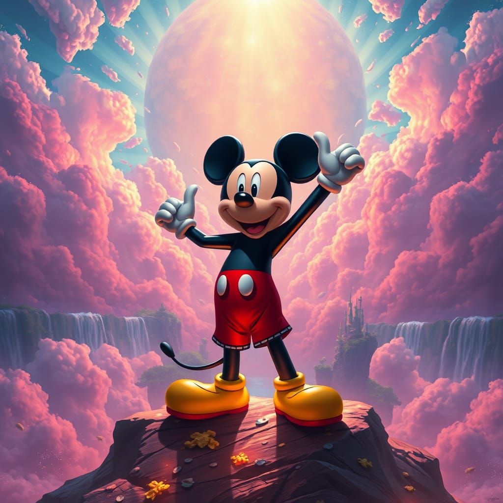 Mickey Mouse,Pixel Art