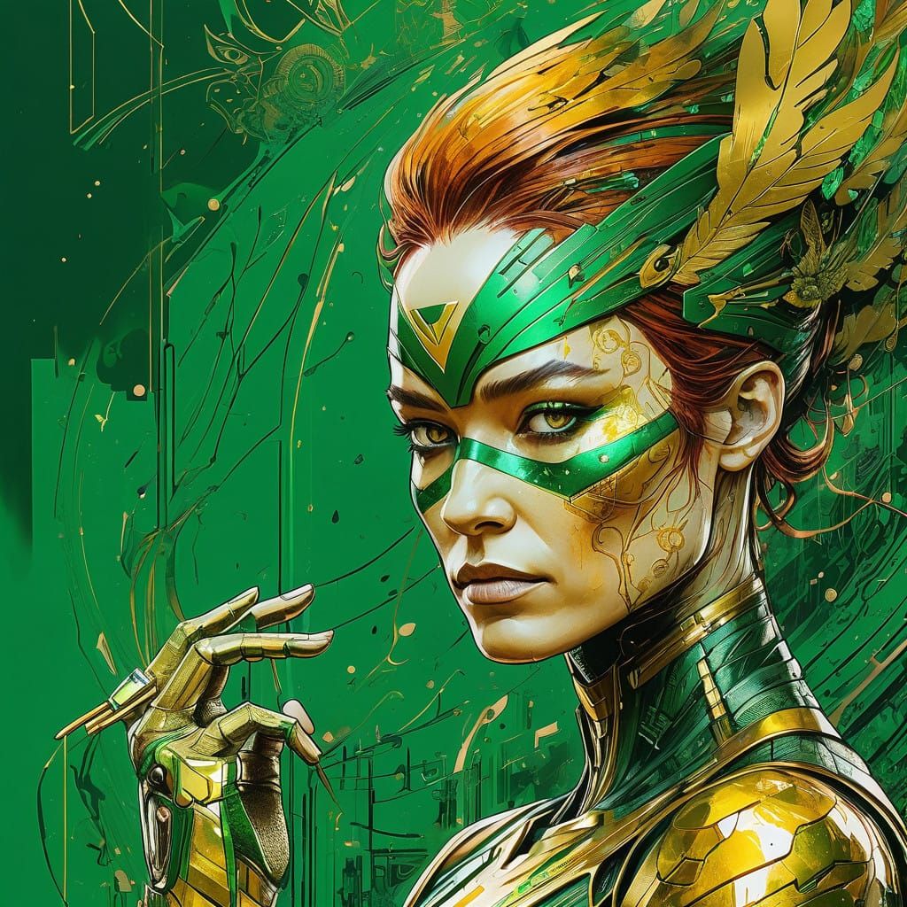 Cyberpunk Jean Grey