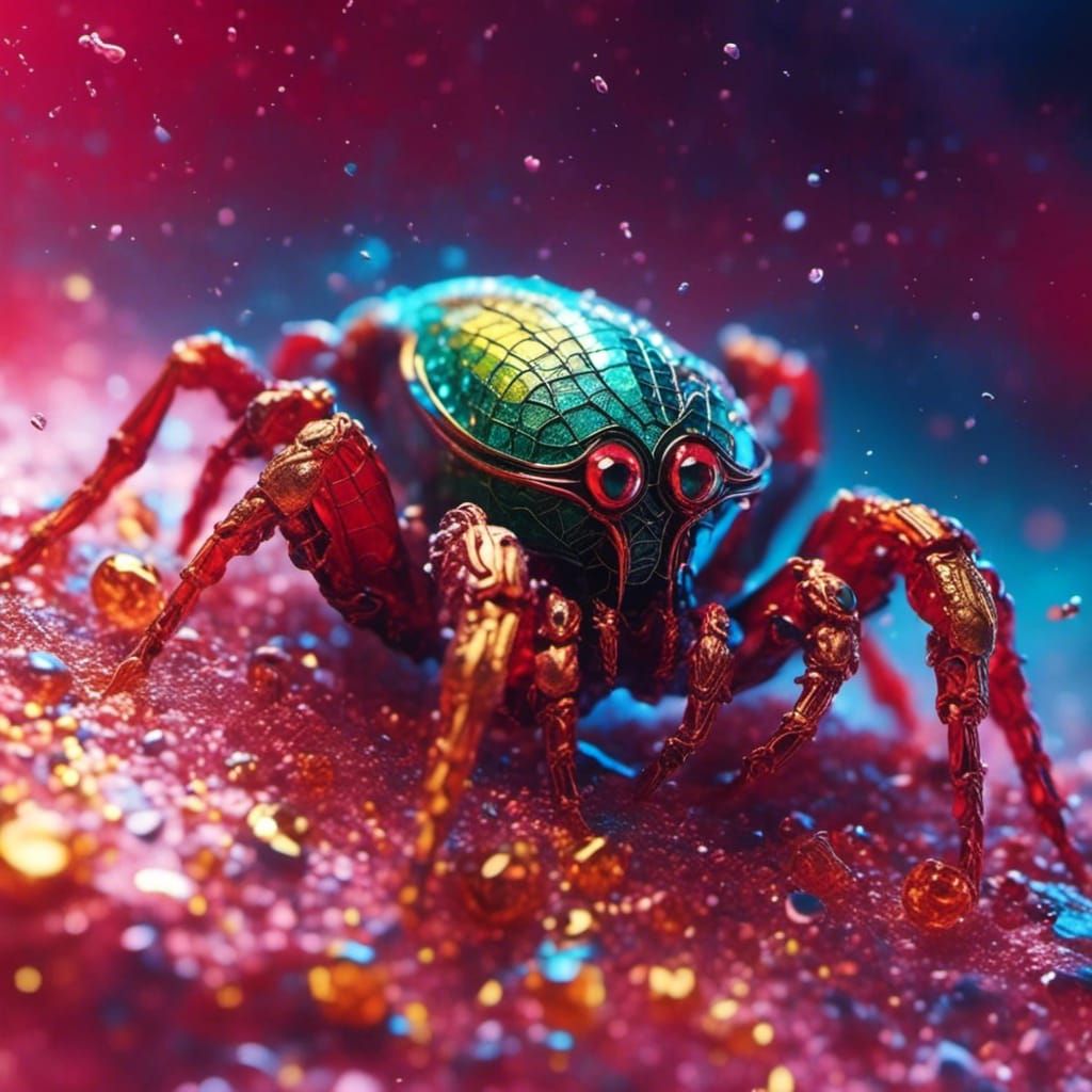 Spiderman Scorpion Hybrid Concept Art