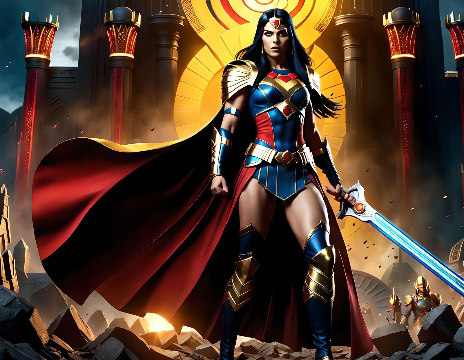 Big Barda: Beautiful Superhero and Warrior