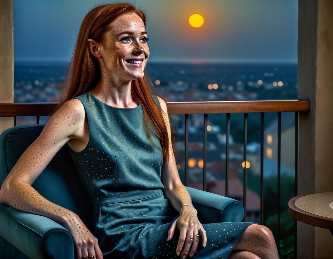 Renaissance Elf Woman in Chiaroscuro Oil Painting