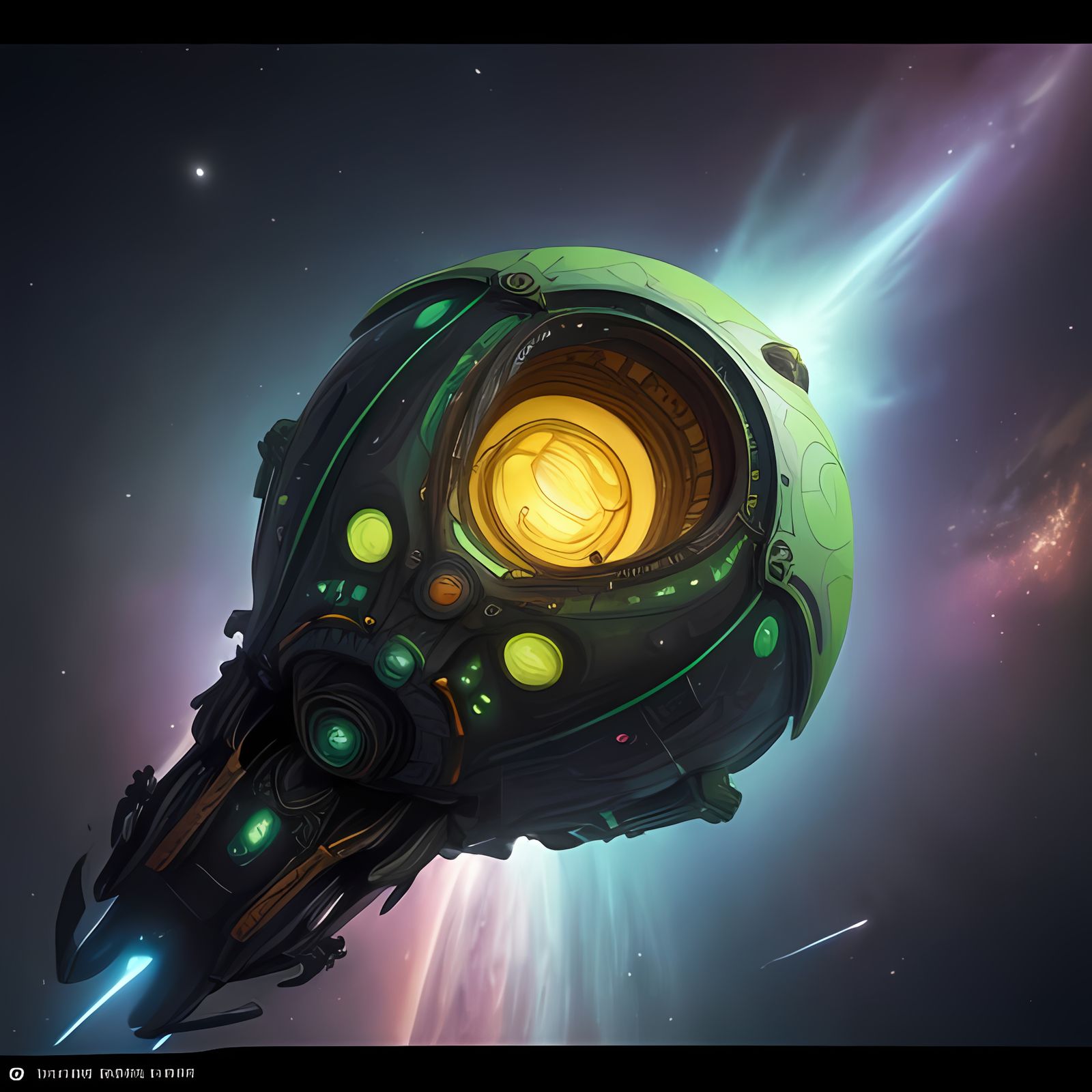 Angry Strawberry Egg Navigates Space in Frying Pan