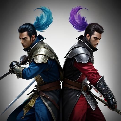 Letters P and A Duel in Hyperrealistic Splash Art