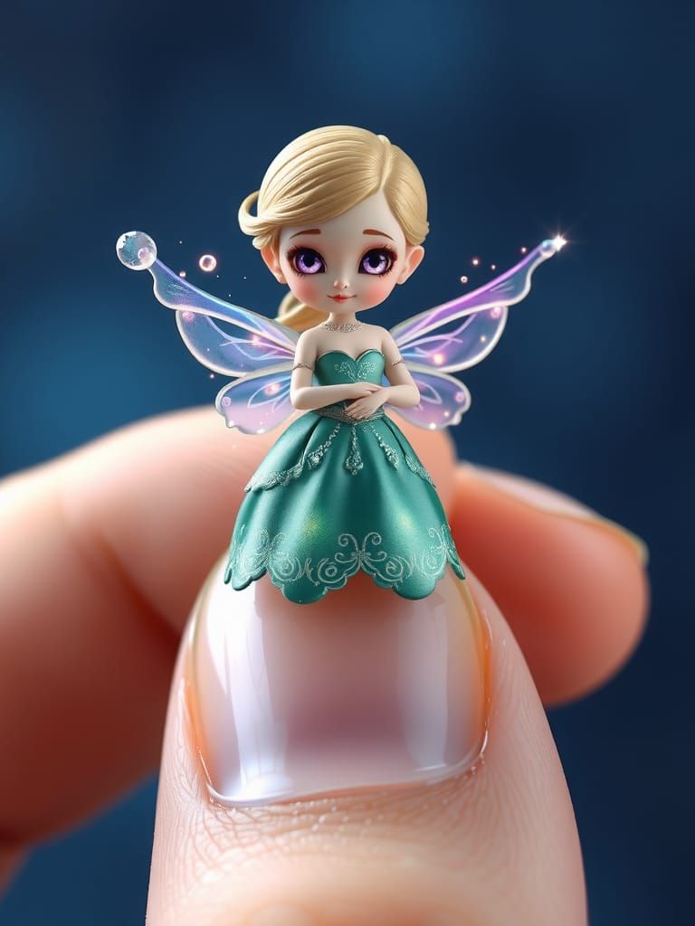 Enchanting Sprite on Fingertip in Unreal Engine 5 Style