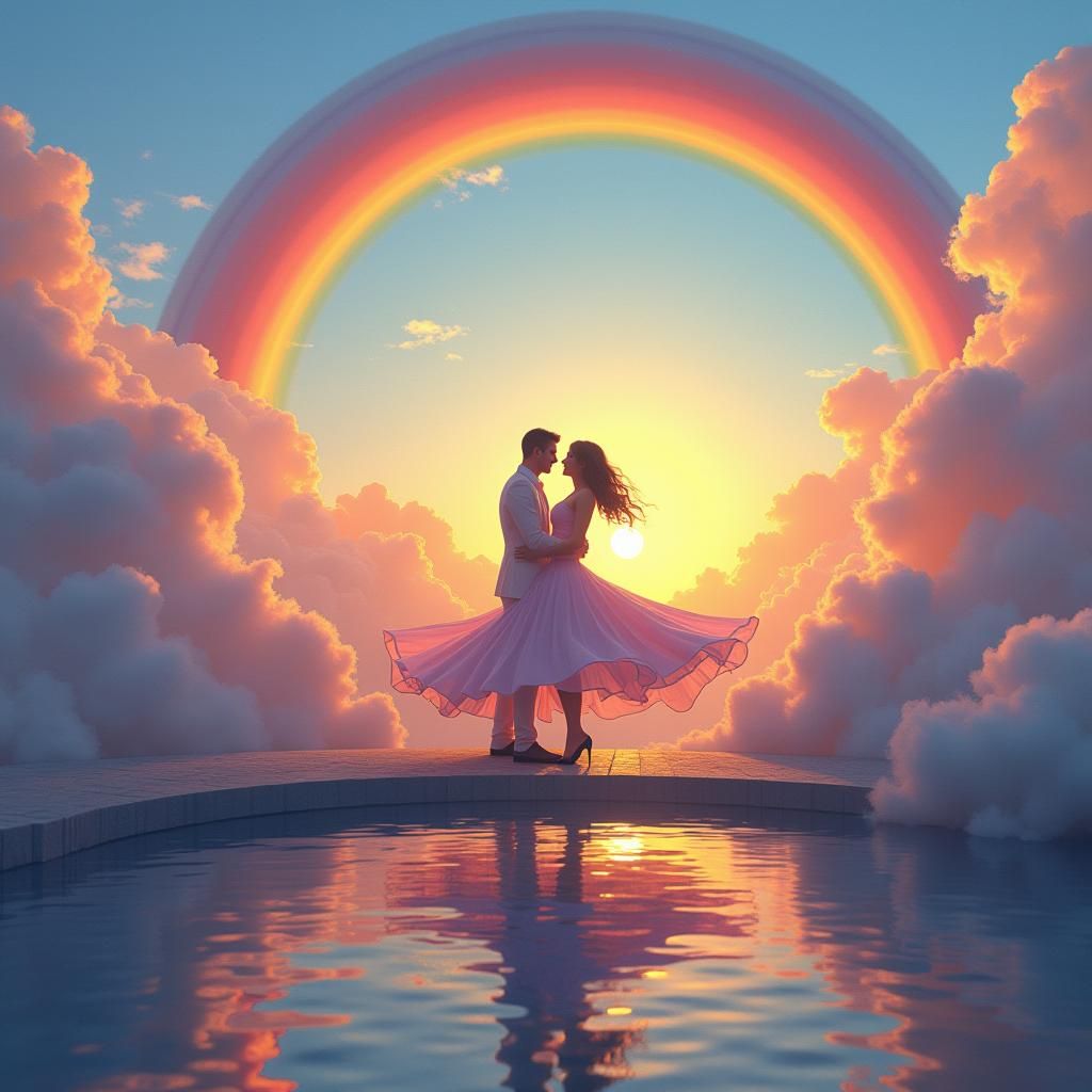 You’re the sky, I’ll be the weather 💗