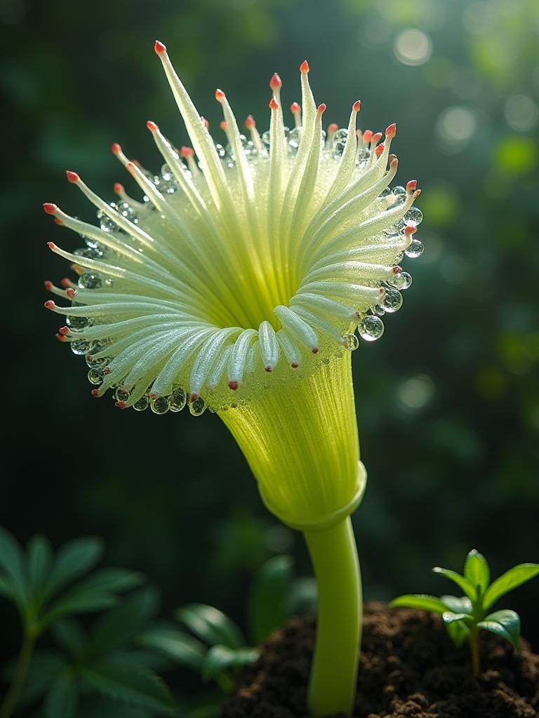 Omnichromastic Eden Project: A Complex Botanical Scene