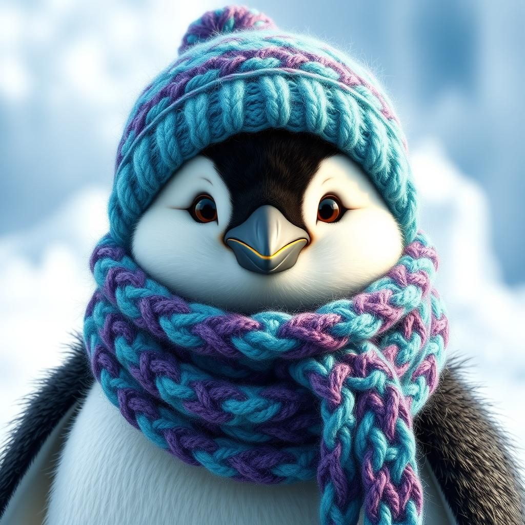 cozy penguin