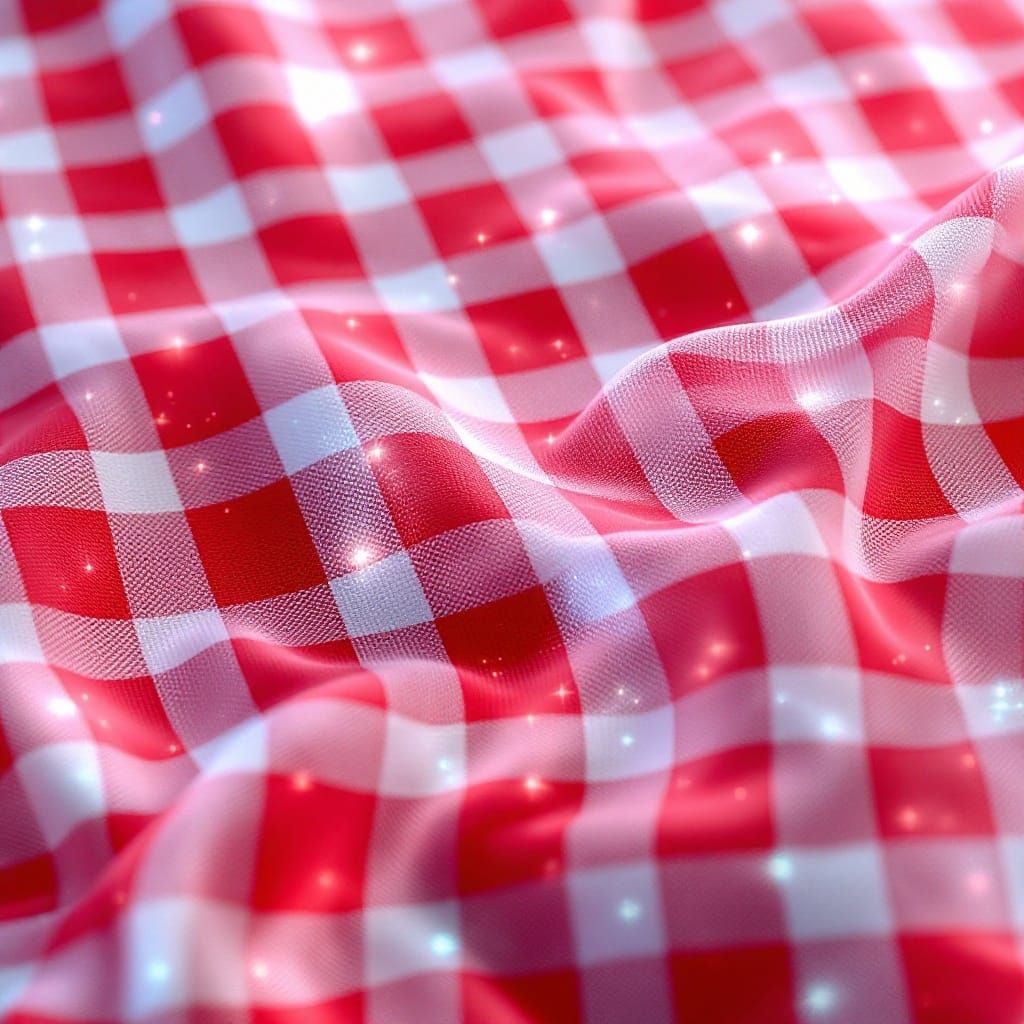 Gingham Patterns in Quantum Superposition